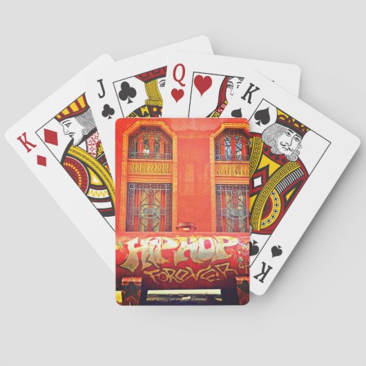 ヒップホップフォーエバートランプバイタマラディアズアート トランプ (裏面)