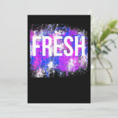 ヒップホップフレッシュオールドスクールアラップのーバンスラング 招待状 (スタンド正面)