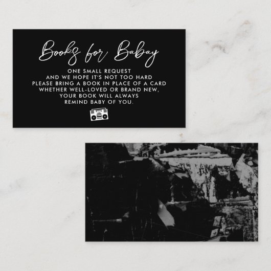 ヒップホップブックリクエストのエンクロージャカード エンクロージャーカード (正面/裏面)