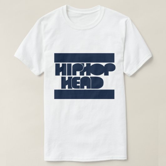 ヒップホップヘッダー Tシャツ (デザイン正面)