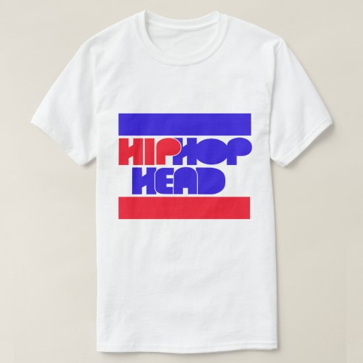 ヒップホップヘッドUSA Tシャツ (デザイン正面)