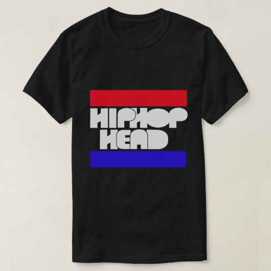 ヒップホップヘッドUSA Tシャツ (デザイン正面)