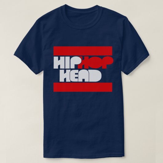 ヒップホップヘッフィ Tシャツ (デザイン正面)