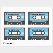 ヒップホップホレイラスタッドワンバースデーミクテープ 長方形シール (シート)