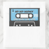 ヒップホップホレイラスタッドワンバースデーミクテープ 長方形シール (バッグ)