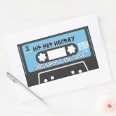 ヒップホップホレイラスタッドワンバースデーミクテープ 長方形シール (封筒)