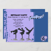 ヒップホップボーイズ招待状 招待状 (正面/裏面)