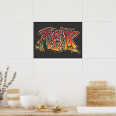 ヒップホップポスター ポスター (キッチン)