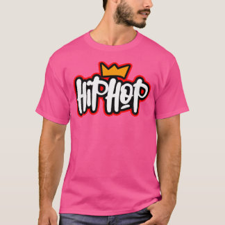 ヒップホップムジクお尻ホッパーマラップのジクヒップホップラップの Tシャツ