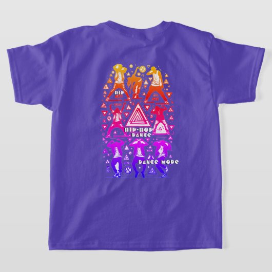 ヒップホップモード Tシャツ (レイダウン裏面)