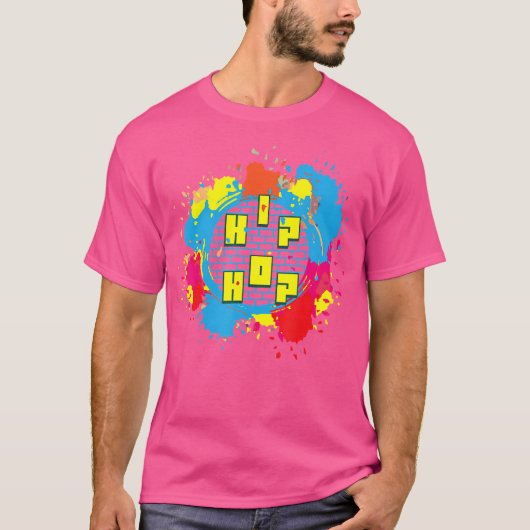 ヒップホップラッパー Tシャツ (正面)