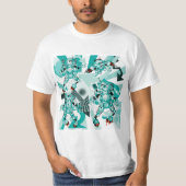 ヒップホップロボットの戦い Tシャツ (正面)