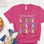 「ヒップホップ分隊」パーソナライズされたイースターTee Tシャツ