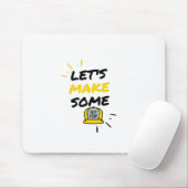 ヒップホップ帽子 マウスパッド (マウス)