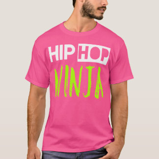 ヒップホップ忍者ダンスLs Tシャツ