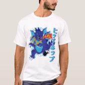 ヒップホップ怪獣 Tシャツ (正面)