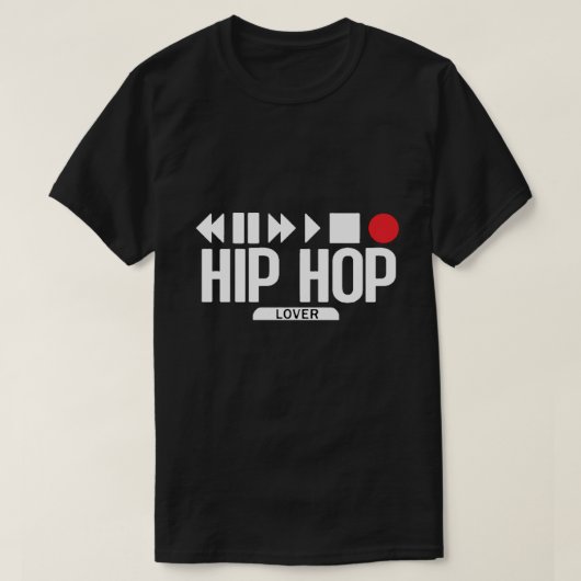 ヒップホップ恋人Tシャツ Tシャツ (デザイン正面)