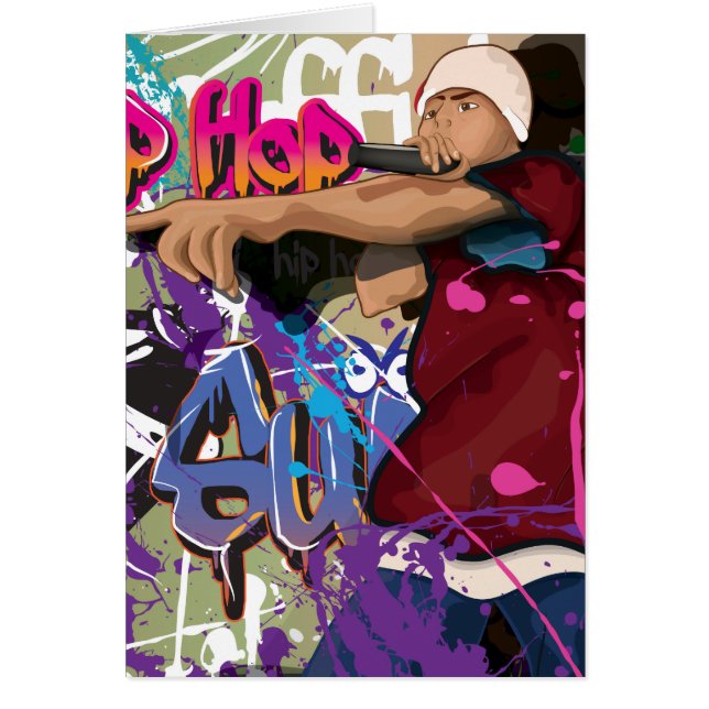 ヒップホップ歌手 (正面)