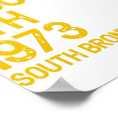 ヒップホップ生まれは1973年8月11日（土）、50年 ポスター (角)