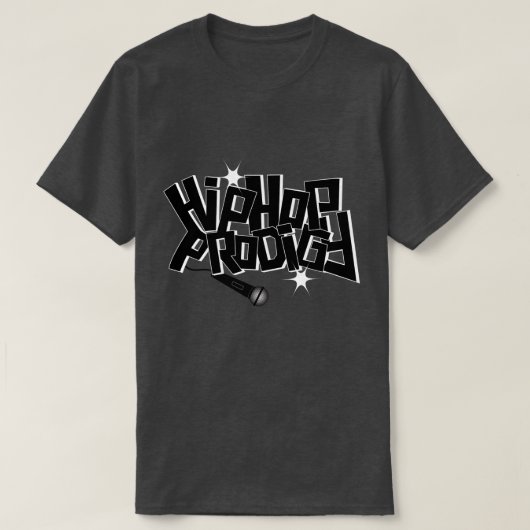 ヒップホップ神童 Tシャツ (デザイン正面)