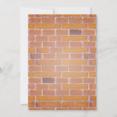 ヒップホップ誕生日パーティーの招待 招待状 (裏面)