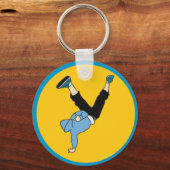 ヒップホップ通りスタイルダンサー キーホルダー (正面)