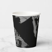 ヒップホップ金ゴールドチェーンベビーシャワー 紙コップ (裏面)