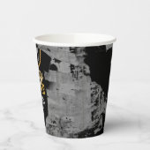 ヒップホップ金ゴールドチェーンベビーシャワー 紙コップ (左)