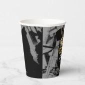 ヒップホップ金ゴールドチェーンベビーシャワー 紙コップ (右)