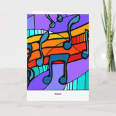 ヒップホップ音楽カード カード (裏面)