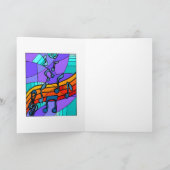 ヒップホップ音楽カード カード (内部)