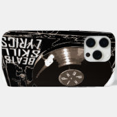 ヒップホップ音楽ビートスキル歌詞 Case-Mate iPhoneケース (裏面 (横))
