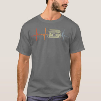 ヒップホップ音楽好きのための友達 Tシャツ