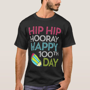 ヒップホップ100日目の鉛筆Tシャツ Tシャツ