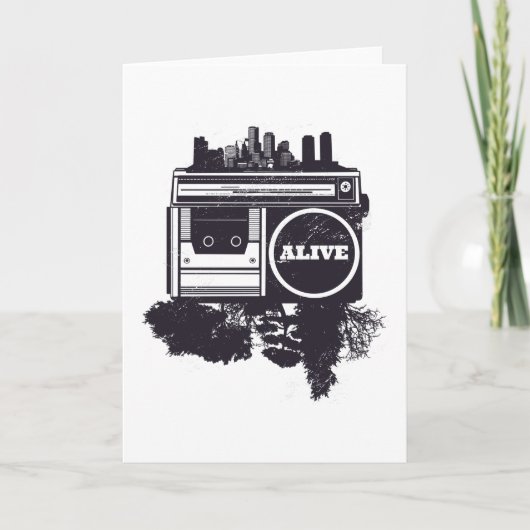 ヒップホップ カード (正面)