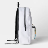 ヒップホップ、バックパック 🎒 プリントバックパック (左)