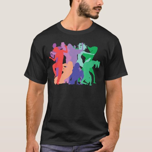 ヒップホップ&ブレイクダンススタイル Tシャツ (正面)