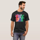 ヒップホップ&ブレイクダンススタイル Tシャツ (正面フル)