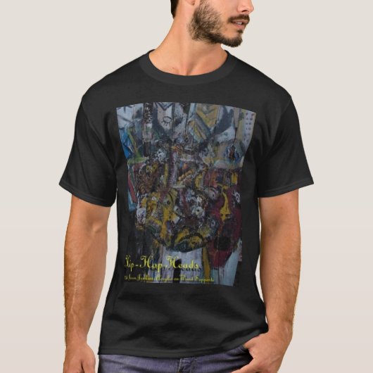 ヒップホップ・ヘッズ Tシャツ (正面)