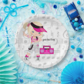 ヒップホップ ペーパープレート (パーティー)