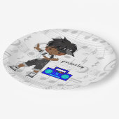 ヒップホップ ペーパープレート (アングル)