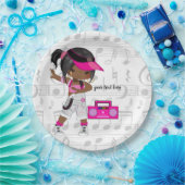 ヒップホップ ペーパープレート (パーティー)