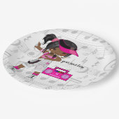 ヒップホップ ペーパープレート (アングル)