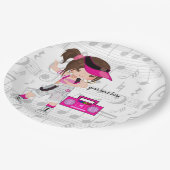 ヒップホップ ペーパープレート (アングル)