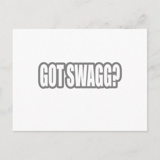 ヒップホップ ポストカード (正面)