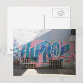 ヒップホップ ポストカード (正面/裏面)