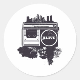 ヒップホップ ラウンドシール