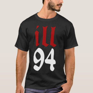 ヒップホップ ラップ イラスト 94 Escowo レトロ Tシャツ