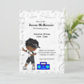 ヒップホップ 招待状 (スタンド正面)