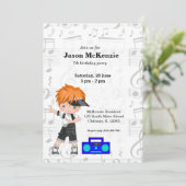 ヒップホップ 招待状 (スタンド正面)